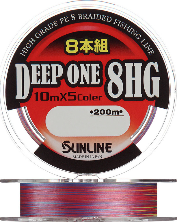Фотография Шнур Sunline DEEP ONEx8 HG 200m #2/38lb