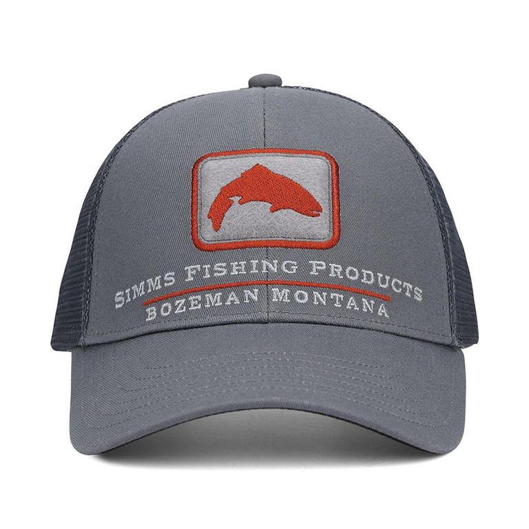 Фотография Кепка Simms Single Haul Small Fit Trucker, Gunmetal Trout
