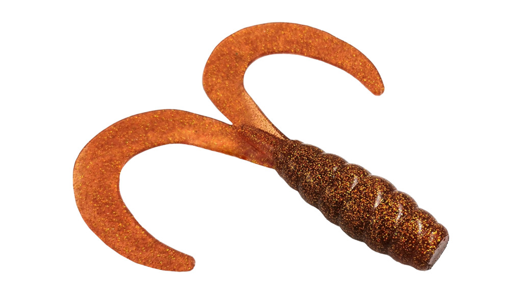 Фотография Твистер Big двойной хвост, 26см 75гр, 1шт кола с блестками