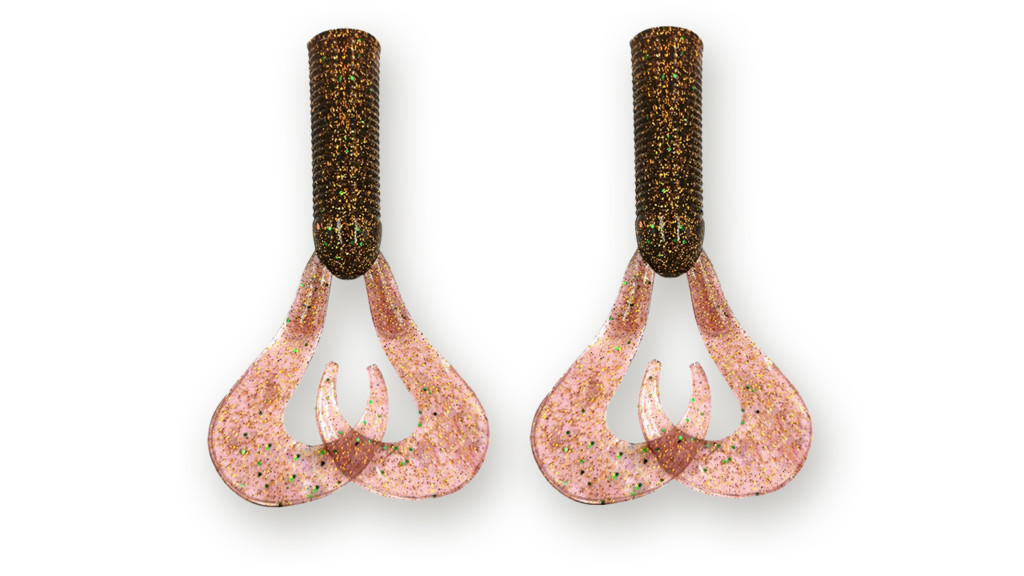 Фотография Хвост для бактейла Miuras Mouse Big 42гр, цвет: машин мас с блест, 2шт