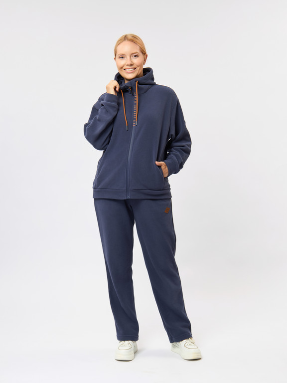 Фотография Костюм флисовый Alaskan жен. Foxy Zip серый L