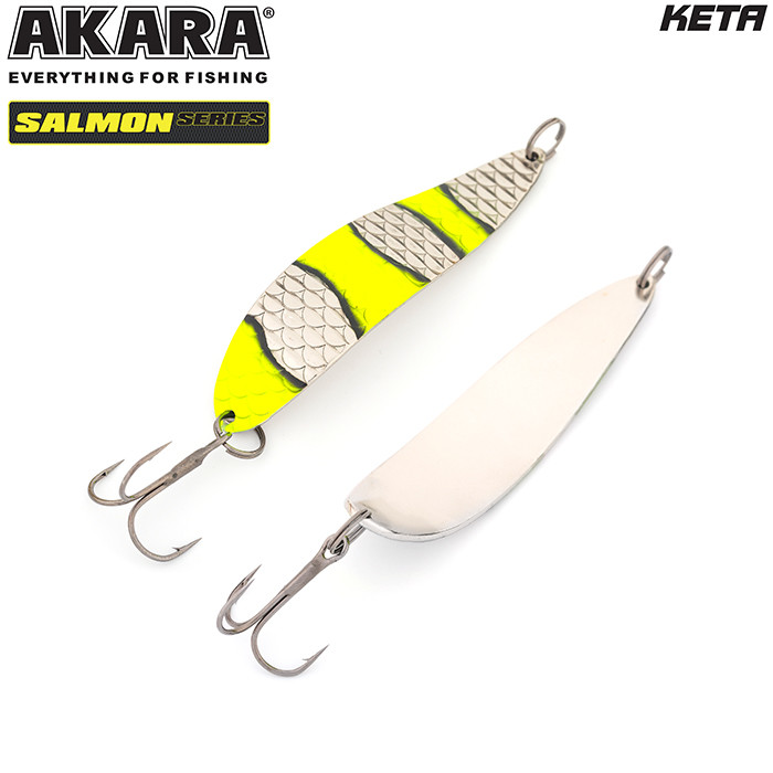 Фотография Блесна колебалка Akara Salmon Кета BL-KT85-18-24-NI