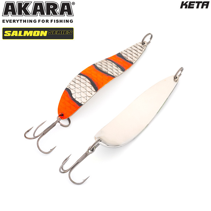 Фотография Блесна колебалка Akara Salmon Кета BL-KT85-18-25-NI