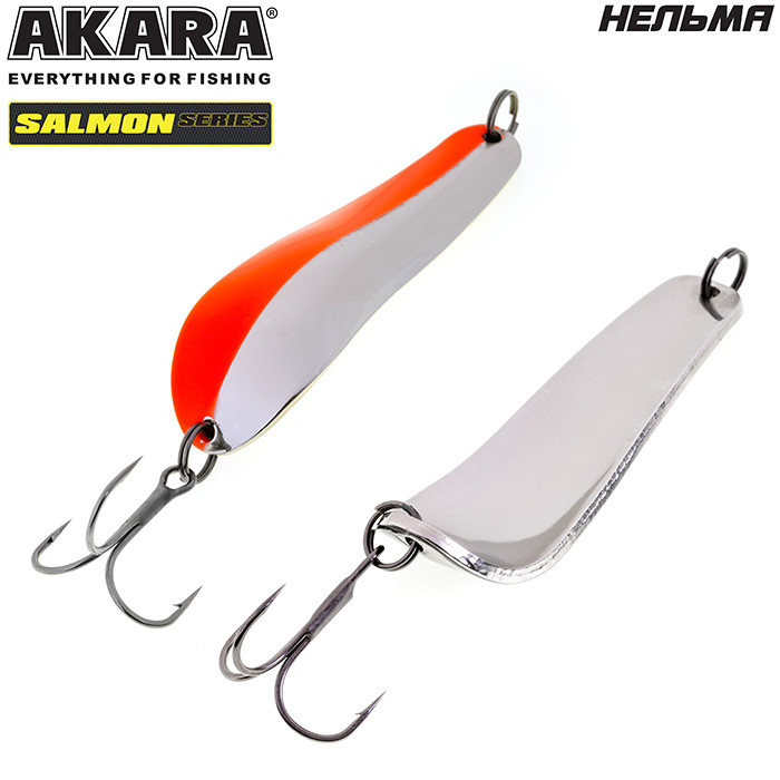 Фотография Блесна колебалка Akara Salmon Нельма BL-NL83-30-15-NI