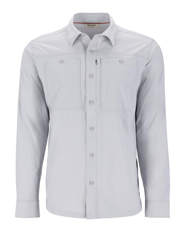 Фотография Рубашка Simms Flyover Shirt, Sterling, M