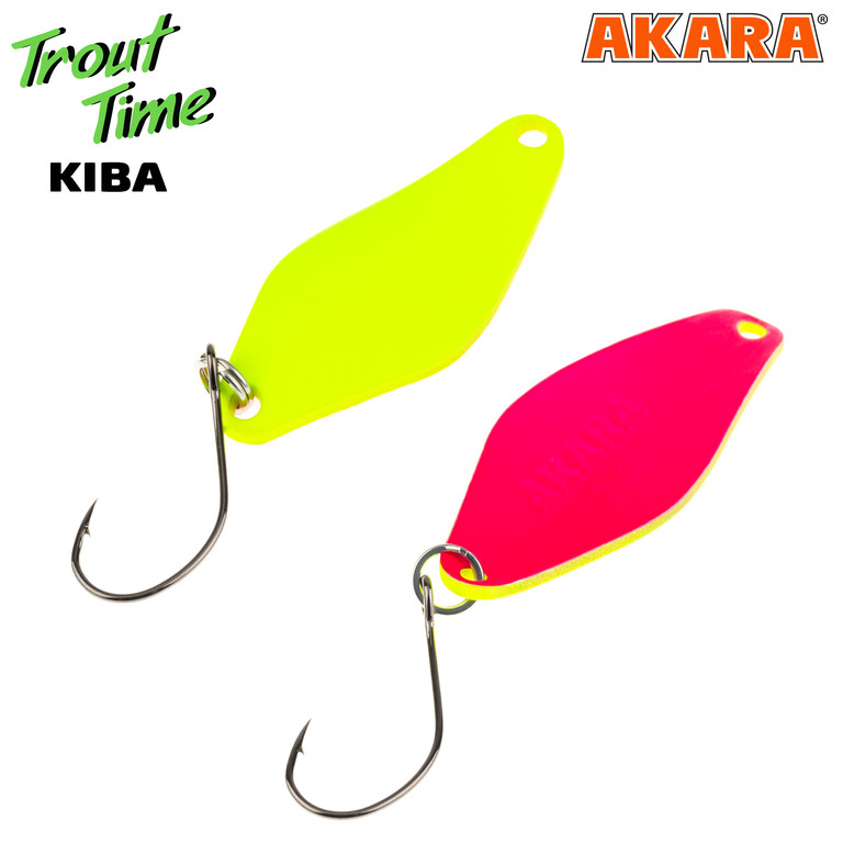 Фотография Блесна колебалка Akara Trout Time Kiba 30 2,5гр. 64 ATK-30-2/5-64