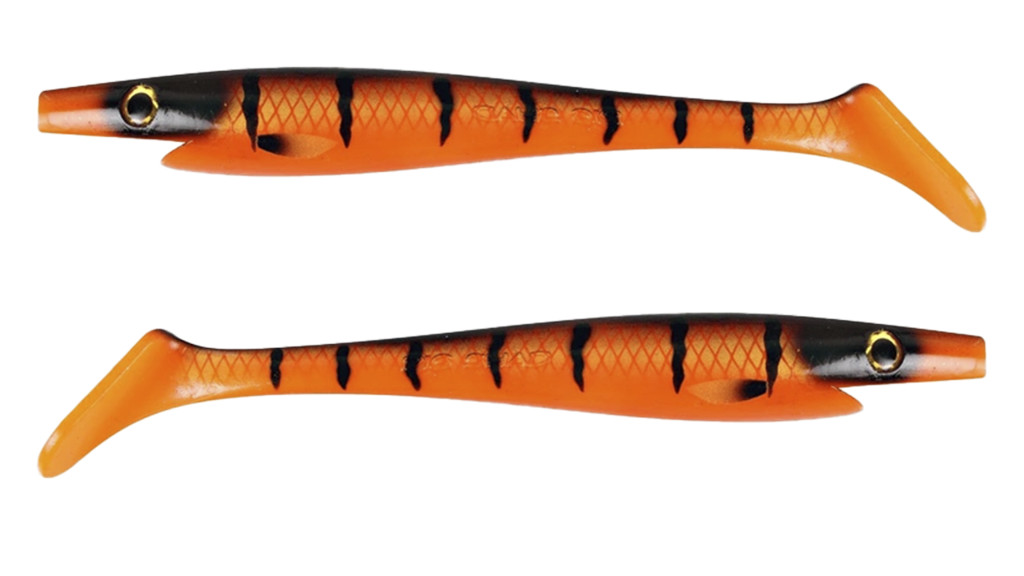 Фотография Силиконовая приманка Strike Pro Pig Shad Jr, Tiger Pi, 2шт.SP-172C#151