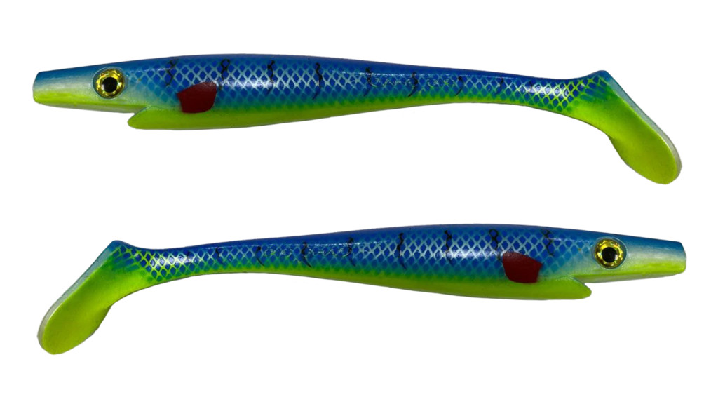 Фотография Силиконовая приманка Strike Pro Pig Shad Jr Bl Chartr 2шт.SP-172C#RS01