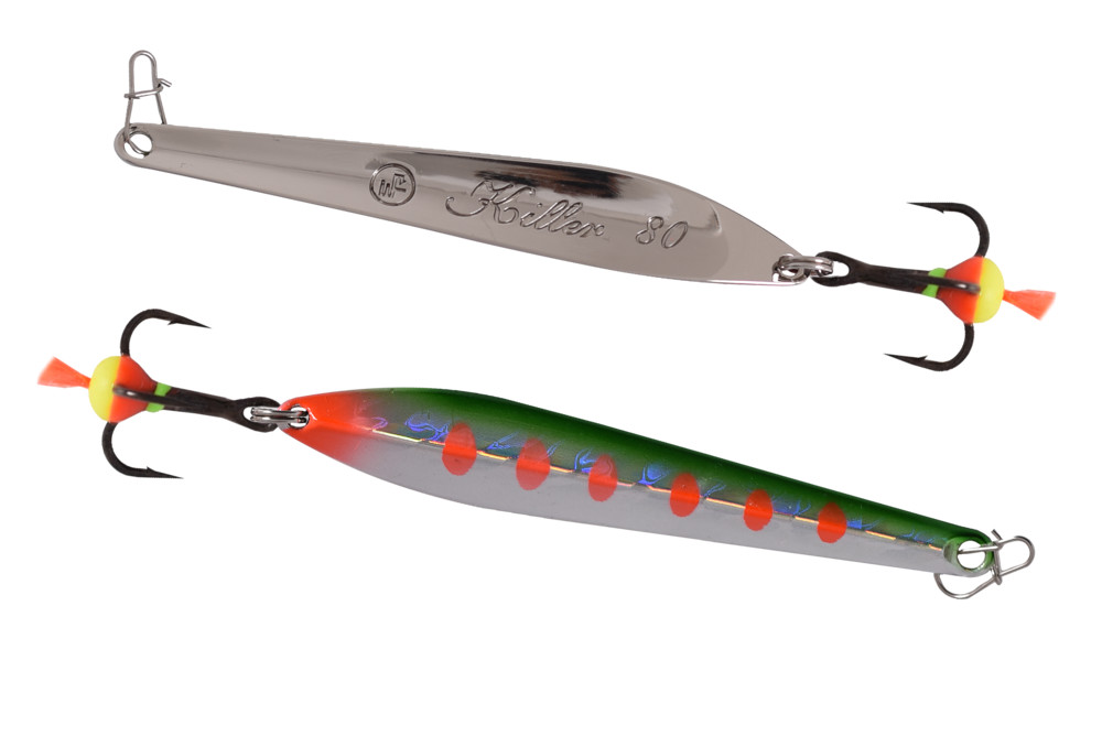Фотография Блесна вертикальная ECOPRO Killer, 80мм, 13г, BIL
