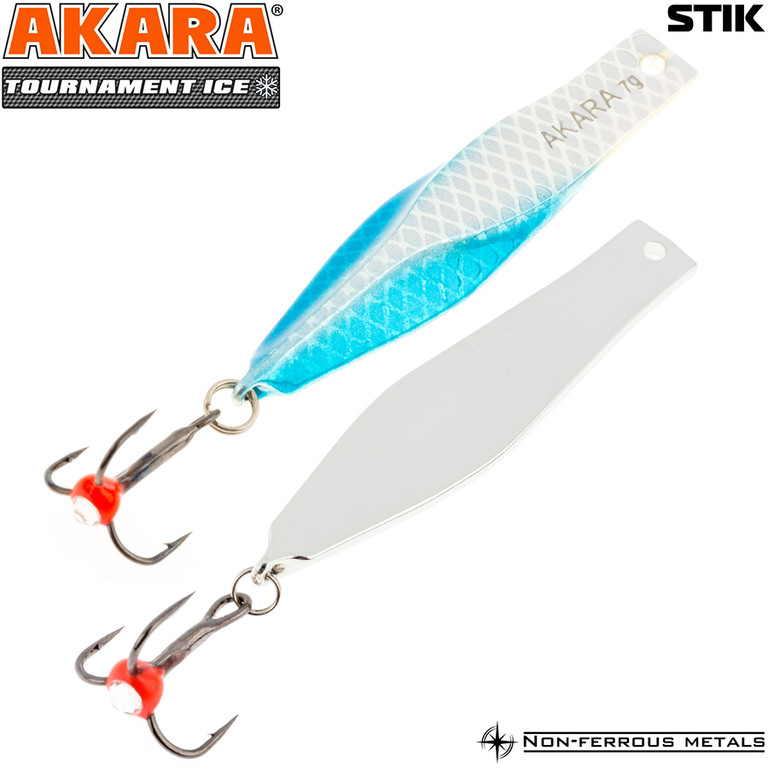 Фотография Блесна зимняя Akara Tournament Ice Stik ATI-ST-70-1SIL