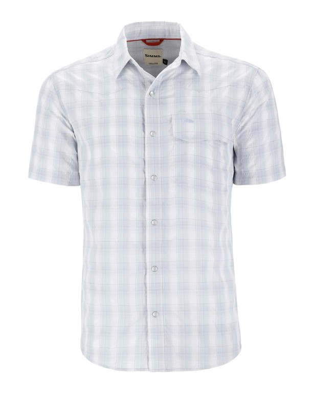 Фотография Рубашка Simms Big Sky SS Shirt, White Bimini, M