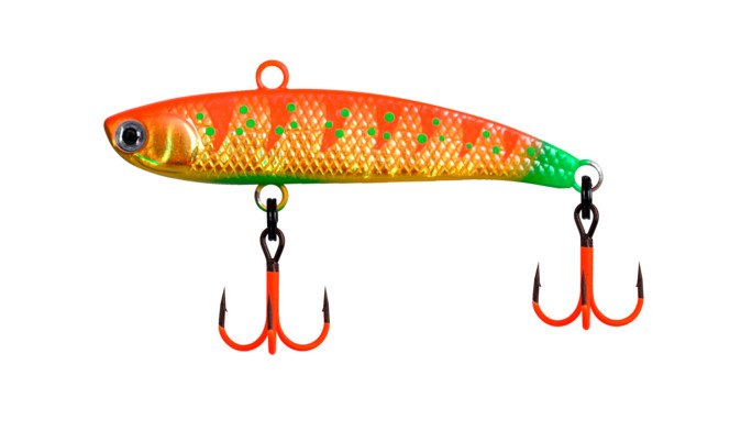 Фотография Виб ECOPRO Nemo Slim 48мм 5г 109-Rusty&Holo