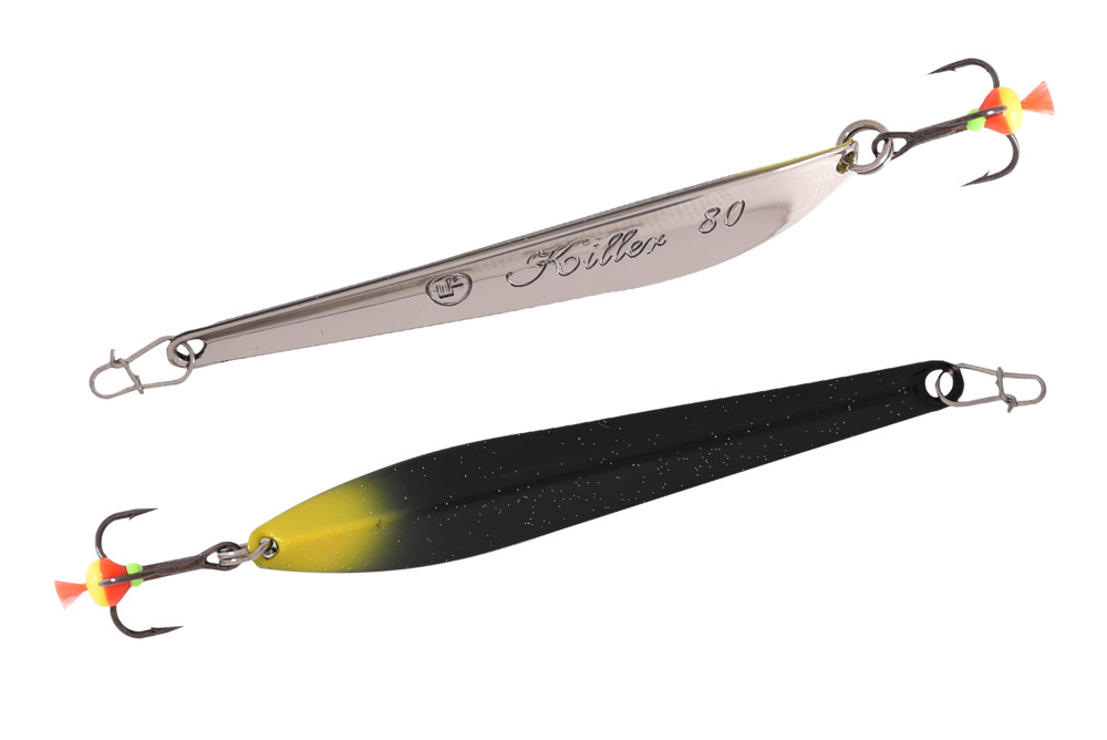 Фотография Блесна вертикальная ECOPRO Killer, 80мм, 13г, SBF