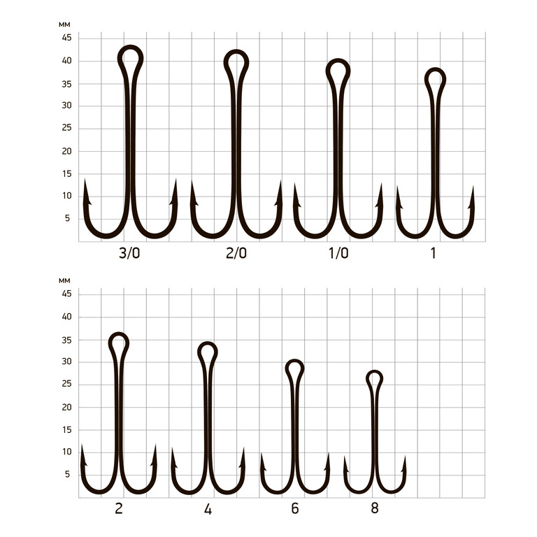 Фотография Крючки Saikyo двойн.Long Shank KH-11040 BN № 8 (50шт)