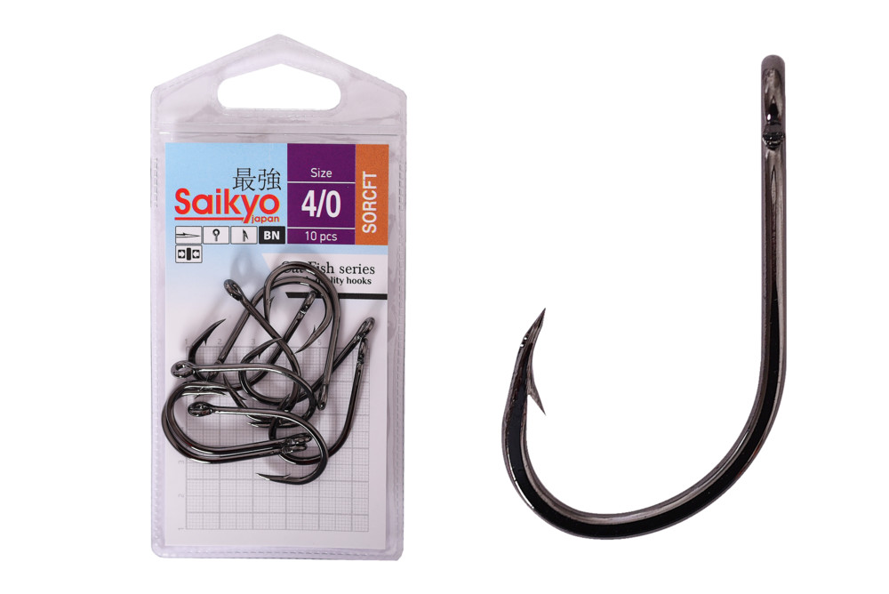 Фотография Крючки Saikyo Cat Fish FT № 4/0 (10 шт)