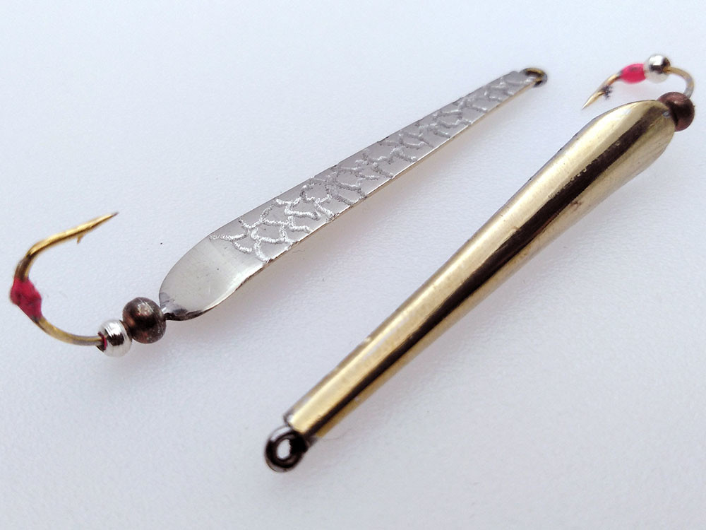 Фотография Зимняя блесна Гвоздешарик ХЭВИ 45мм впай мельхиор-латунь