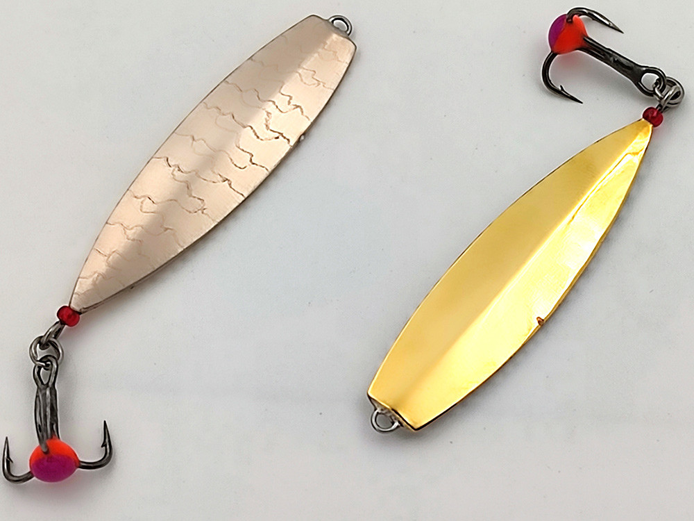 Фотография Блесна окуневая Таракан45 подвес серебро-латунь