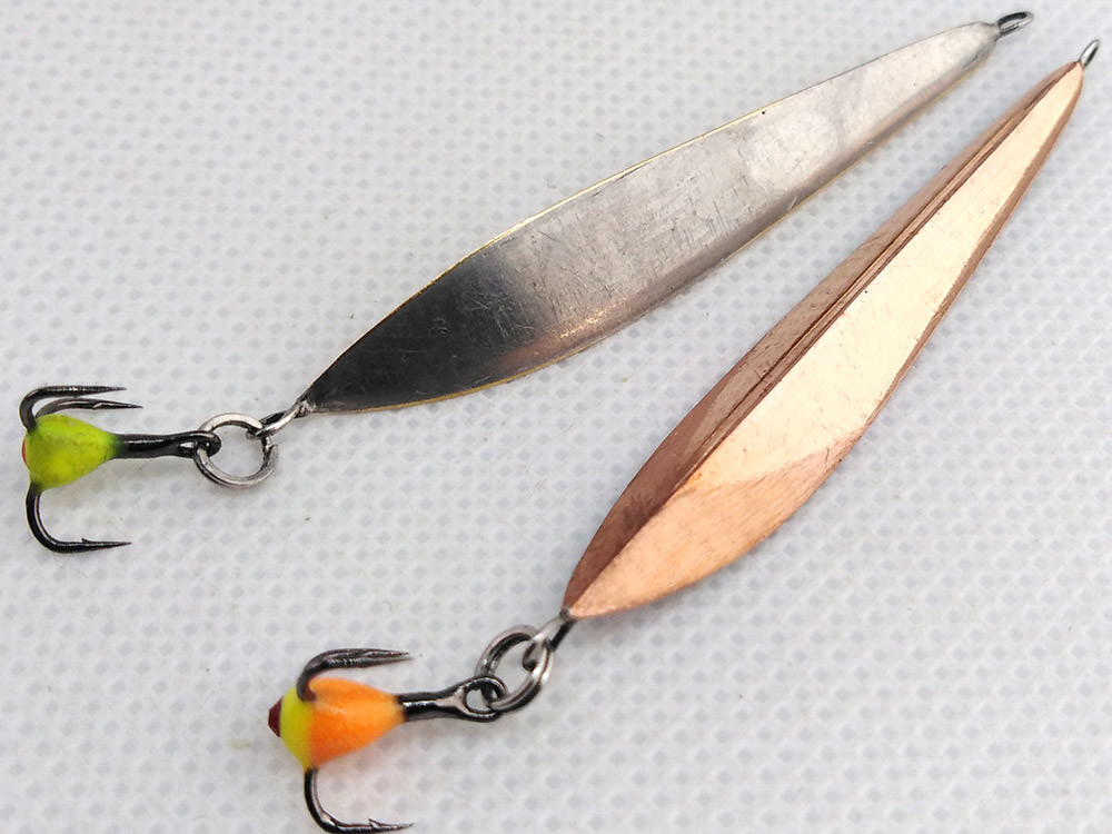 Фотография Зимняя блесна Y Маралистик90 40мм медь