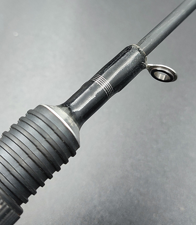 Фотография Зимняя удочка теле 1708-F хлыст 45см glass мед-хэви