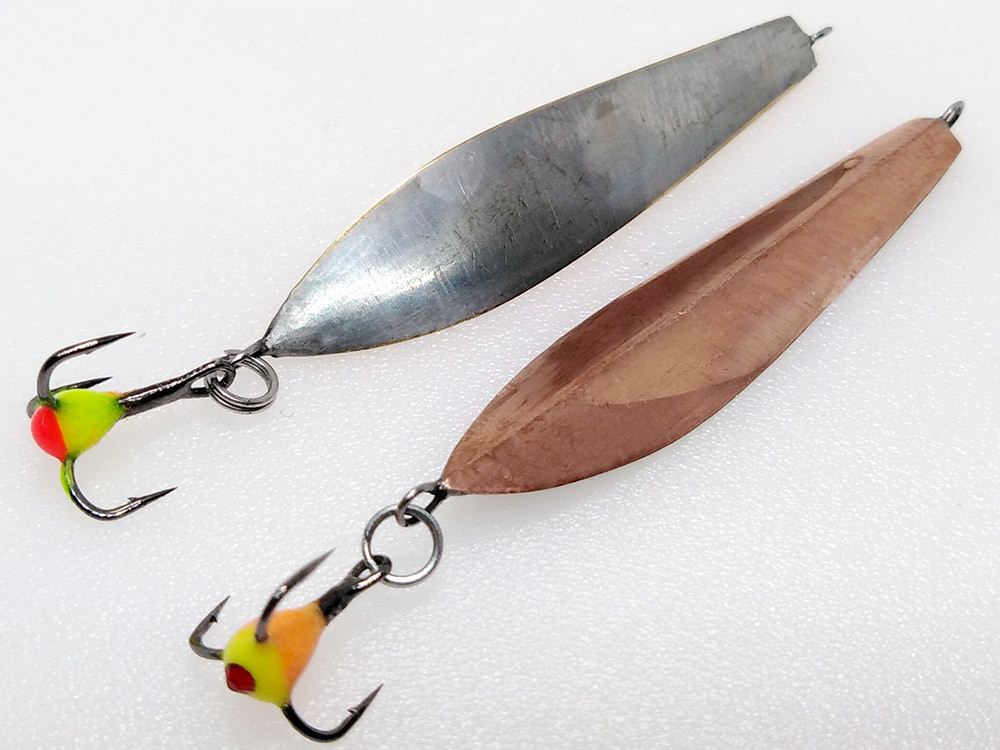 Фотография Зимняя блесна Маралистик120 47мм медь