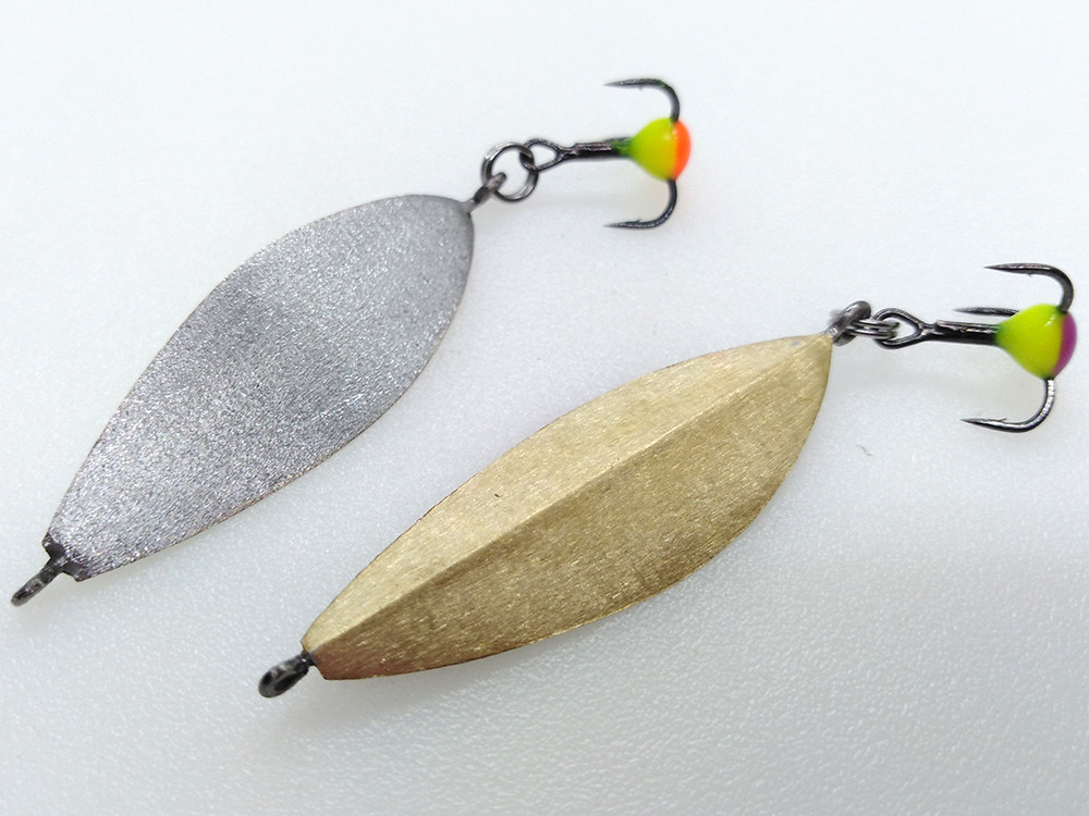 Фотография Зимняя блесна MF Клоп М 36мм подвес латунь