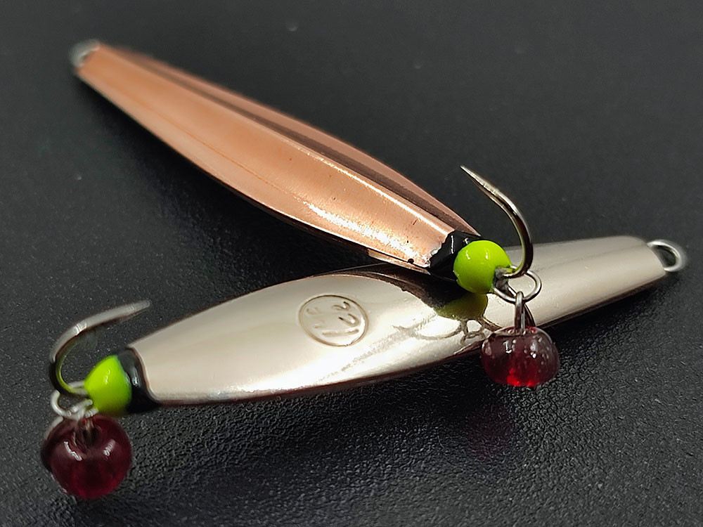 Фотография Зимняя блесна MF Ice "ККМ-2" впай 37мм,3.8г мельхиор-медь