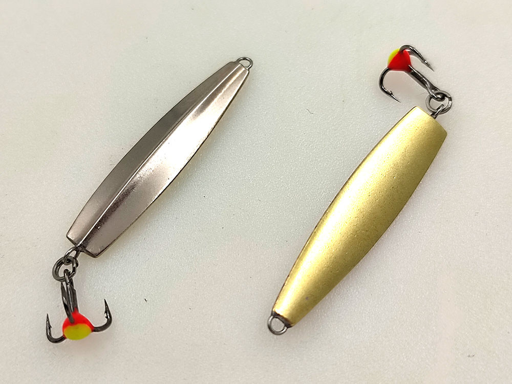 Фотография Зимняя блесна ЛЛЛ 45 мм подвес мельхиор-латунь
