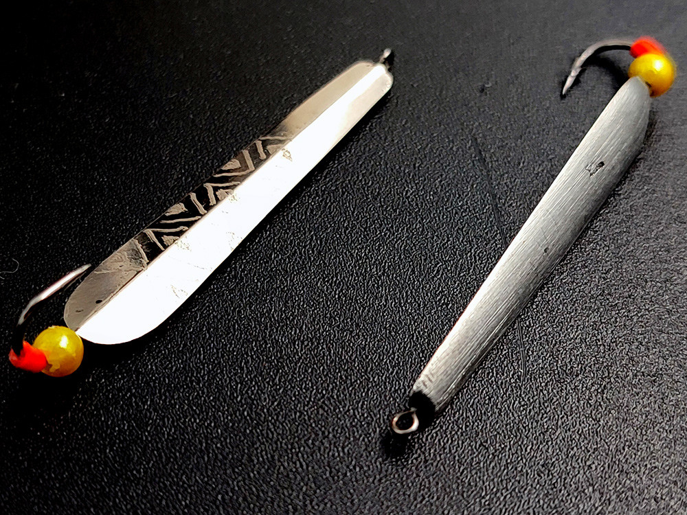 Фотография Зимняя блесна Торпедка VV 40мм 2.5г впай мельхиор