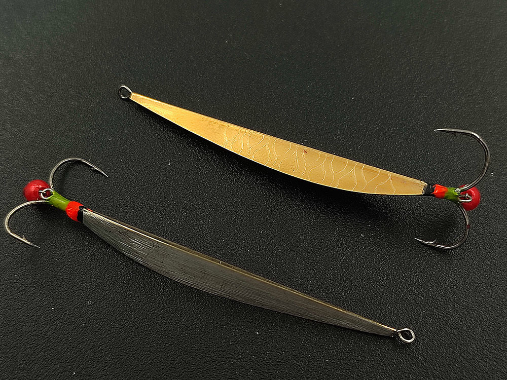 Фотография Блесна зимняя Маралистик90 VV 70мм впай латунь