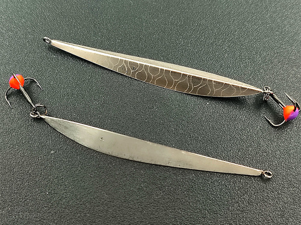 Фотография Зимняя блесна Маралистик90 VV 70мм подвес мельхиор