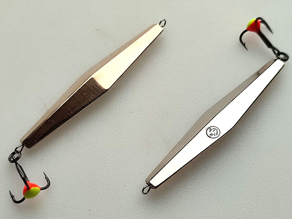 Фотография Зимняя блесна Кобона 7 57мм подвес бериль-мельхиор