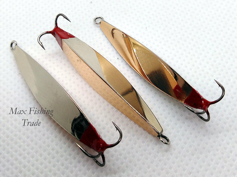 Фотография Зимняя блесна Трехгранка Мартынова впай МИКРО 40мм