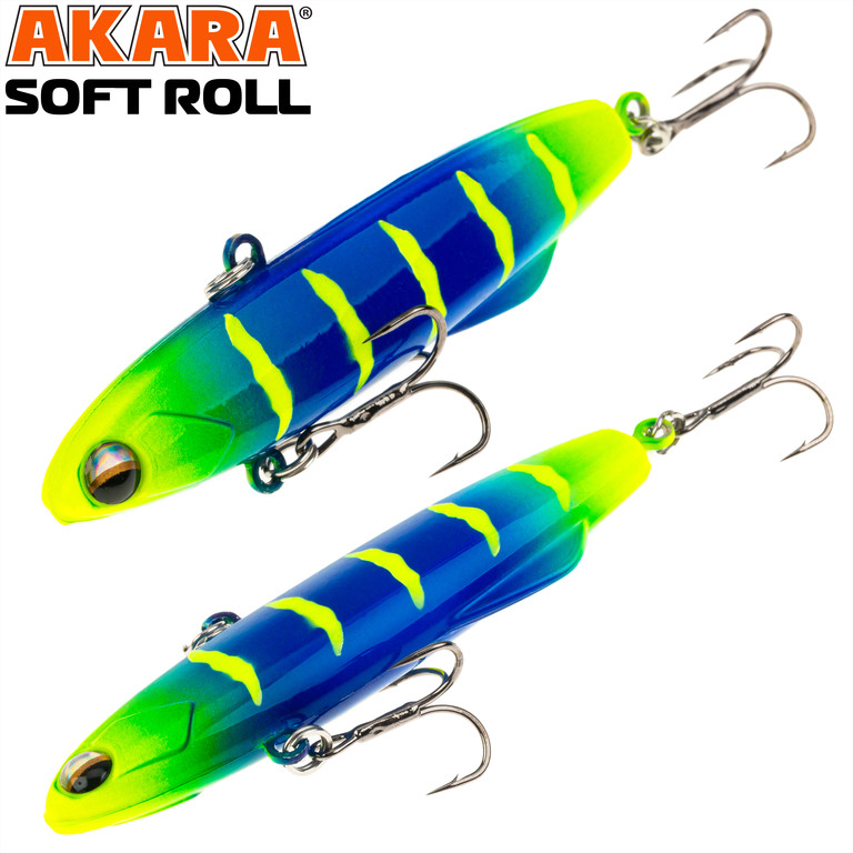 Фотография Воблер Akara раттлин Soft Roll SR80-A293