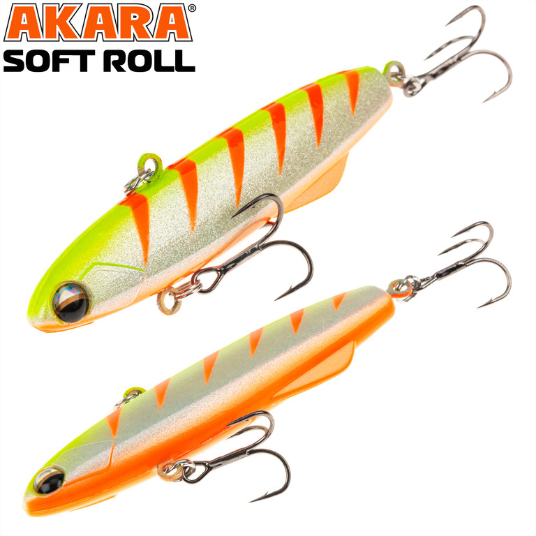 Фотография Воблер Akara раттлин Soft Roll SR80-A290
