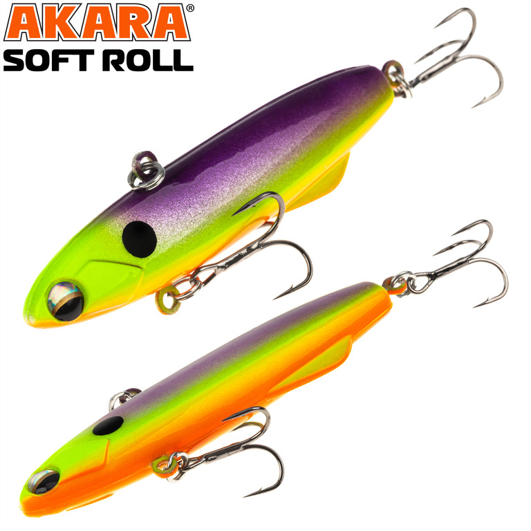 Фотография Воблер Akara раттлин Soft Roll SR80-A289