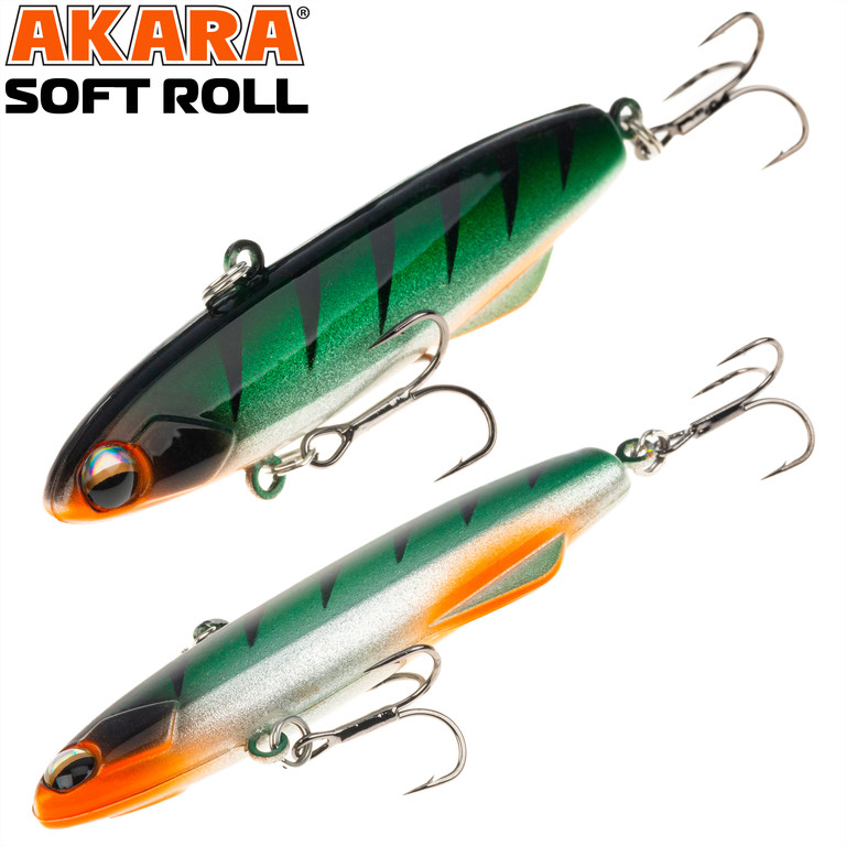 Фотография Воблер Akara раттлин Soft Roll SR70-A288