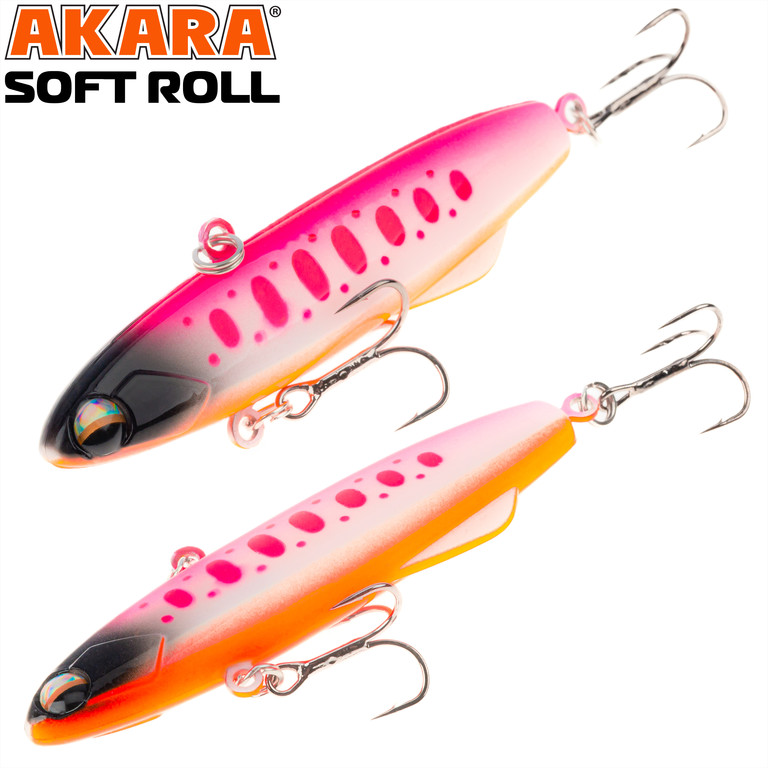 Фотография Воблер Akara раттлин Soft Roll SR70-A286