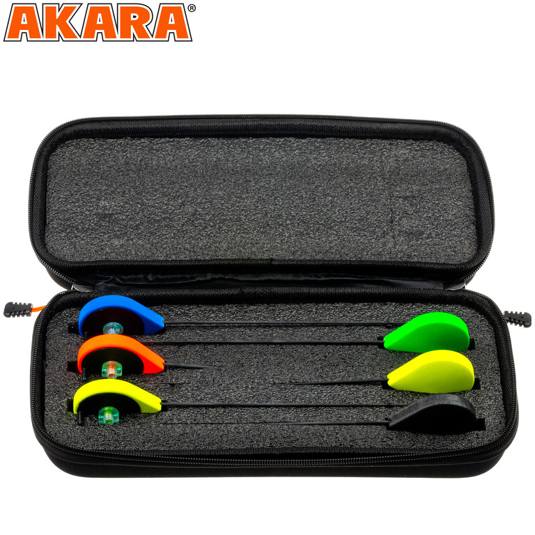 Фотография Чехол для зимних удочек Akara малая 6-ти удочек балалайка 32x13x8,5см