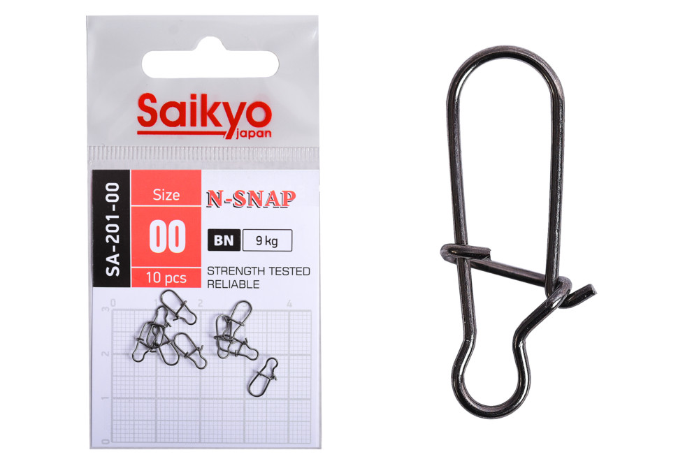 Фотография Застежка Saikyo SA-201-00 - 10 шт (9кг)