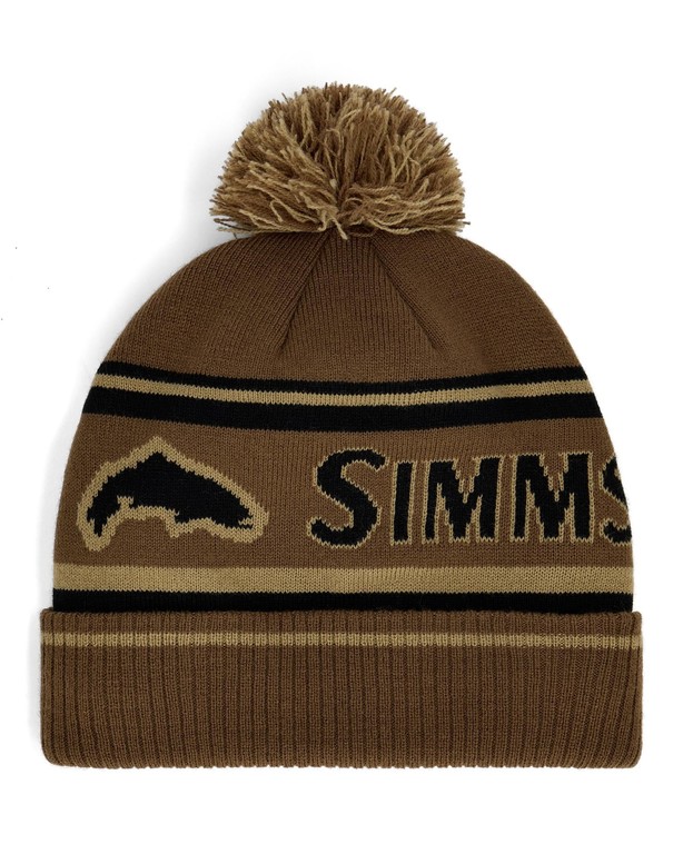Фотография Шапка Simms Tip-Up Pom Beanie, Jasper