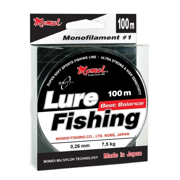 Фотография Леска Lure Fishing 0,17мм, 3,5кг, 100м, прозрачная