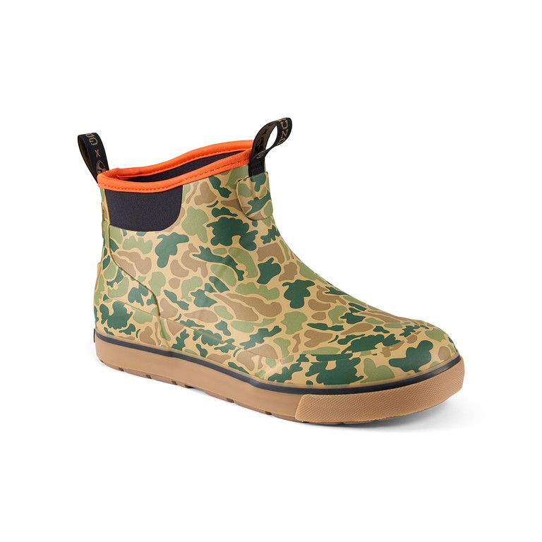 Фотография Полусапоги Grundens Deck Boss Ankle Boot, High Fives Camo, 11