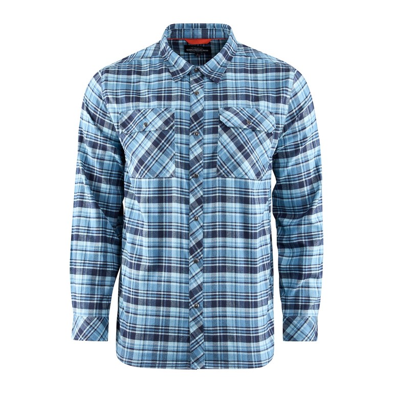 Фотография Рубашка Grundens Dungeness Seawool Flannel Shirt, Captain