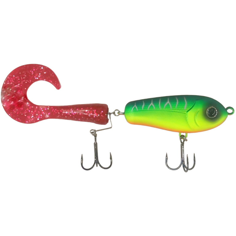 Фотография Воблер Джеркбейт Strike Pro Wolf Tail Jr. Sinking,EG-175#A223FS-RP A223S-RP