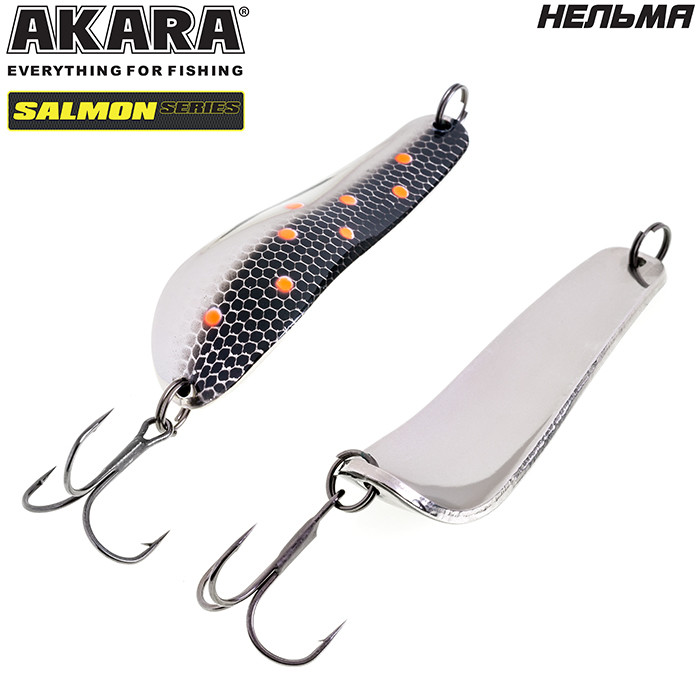 Фотография Блесна колебалка Akara Salmon Нельма BL-NL83-30-11-NI