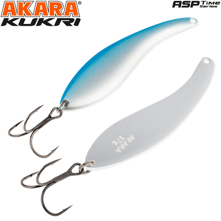 Фотография Блесна колебалка Akara Asp Time Kukri AAK-45-6-10/SIL