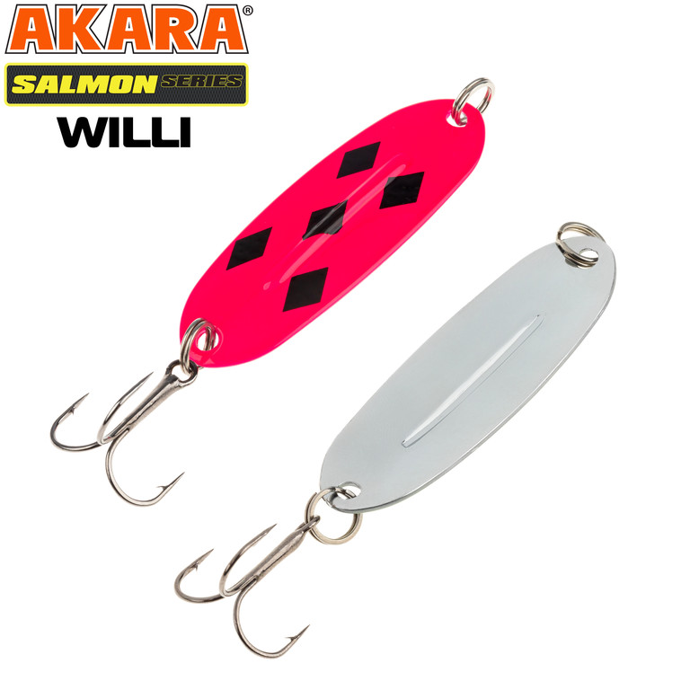 Фотография Блесна колебалка Akara Salmon Willi BL-LW57-57-1