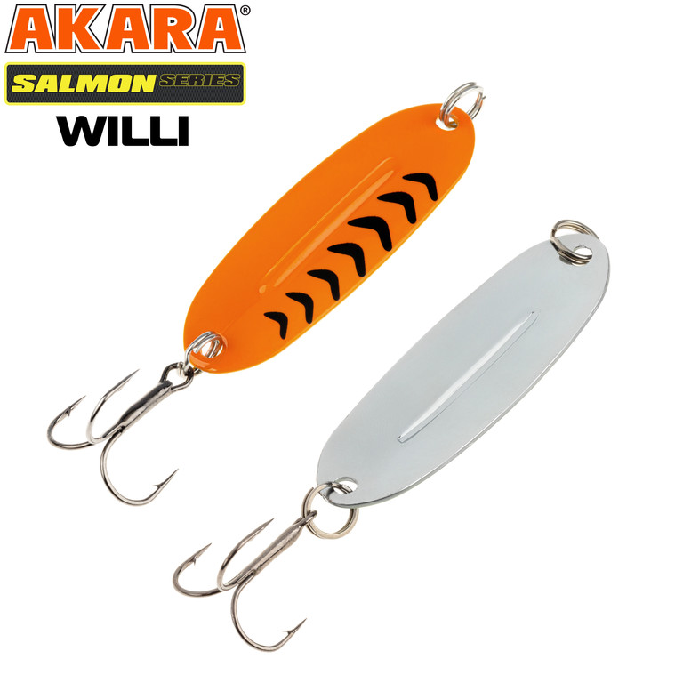 Фотография Блесна колебалка Akara Salmon Willi BL-LW57-57-6