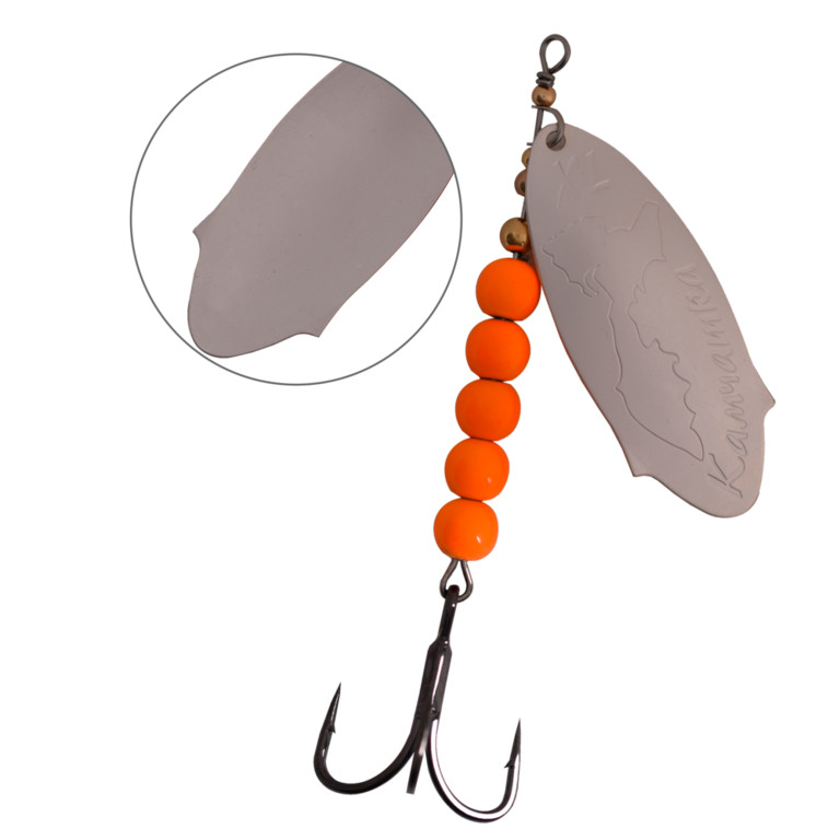 Фотография Блесна вращающаяся LureMax Kamchatka 23гр. 024/Or