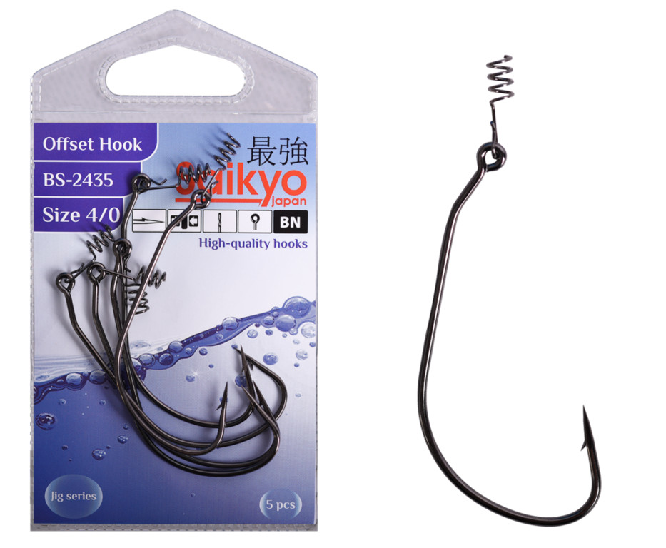 Фотография Крючки Saikyo BS-2435 BN №4/0 (5шт)